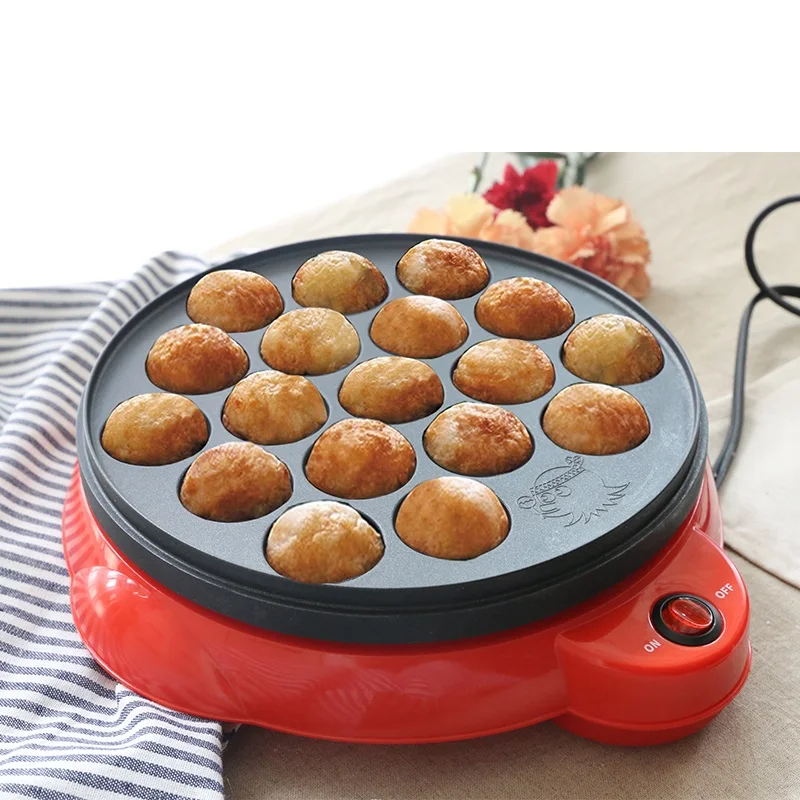 Big Sale 220V Electric Octopus Balls Maker Machine Non stick Household