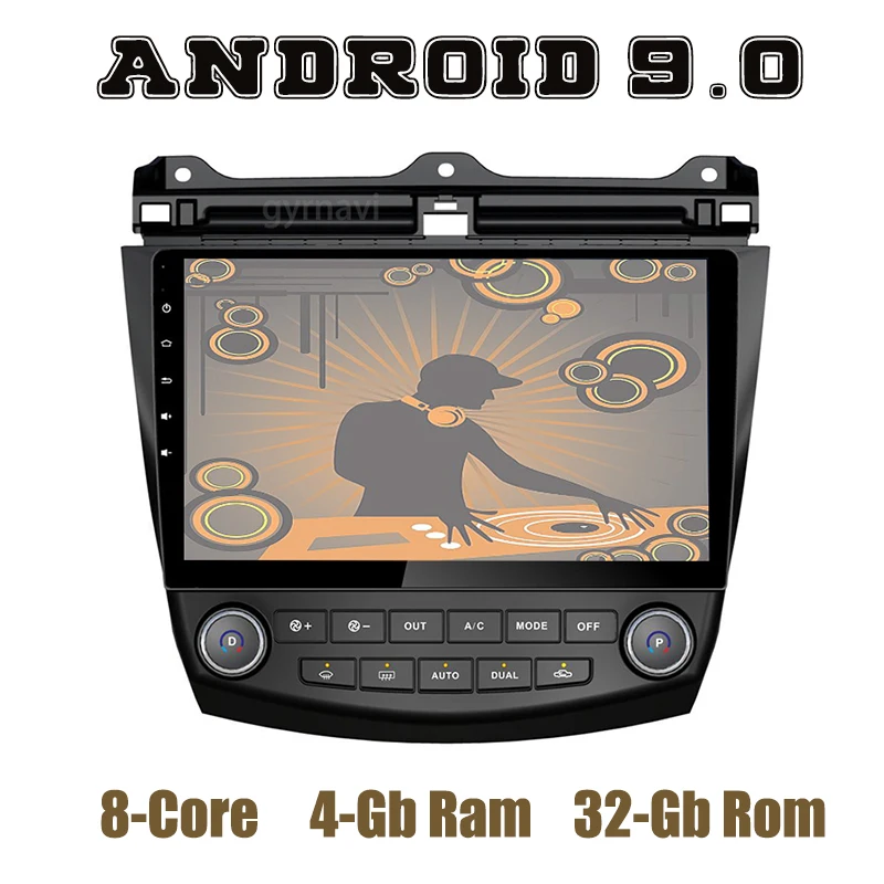 

Android 9.0 Car GPS Radio Player for honda accord 2003-2007 with PX5 octa core 4+32GB Auto Stereo Multimedia Headunit
