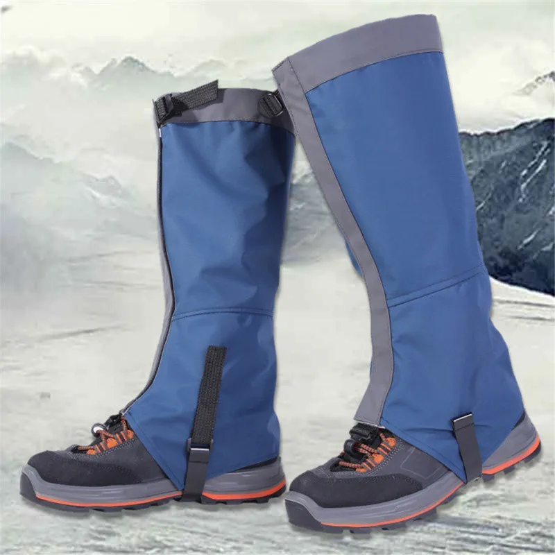 

USA Shipping Snow Kneepad Skiing Gaiters Hiking Climbing Leg Protection Protection Sport Safety Waterproof Leg Warmers New