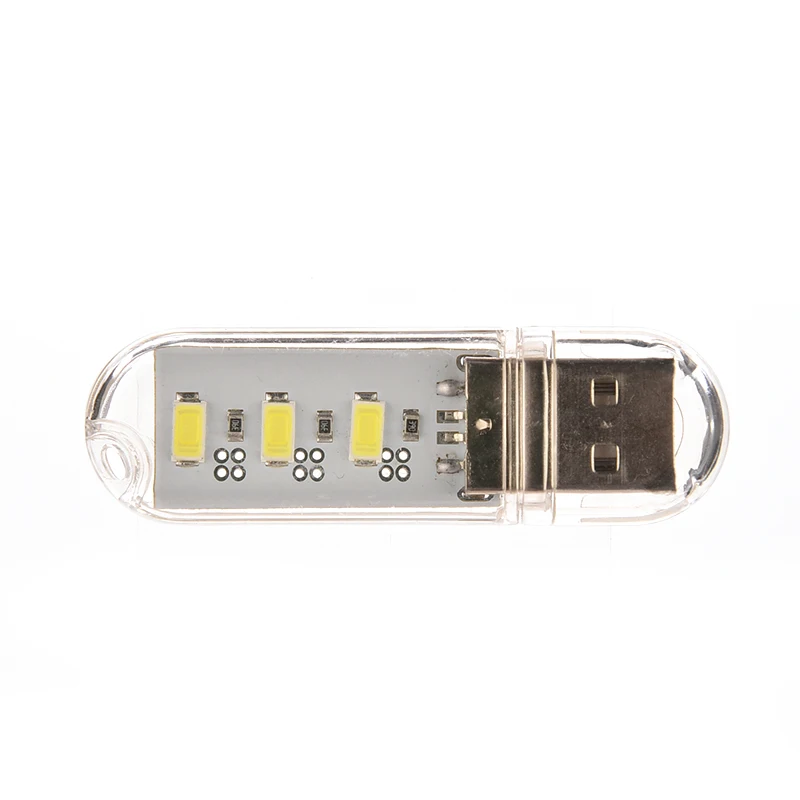 1 шт. мини USB LED белый цвет ночник компьютер ноутбук мобильное зарядное устройство
