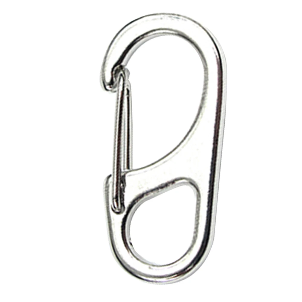 

Mini D Shaped Carabiner Zinic Alloy Camping Tool Accessories Multifunction