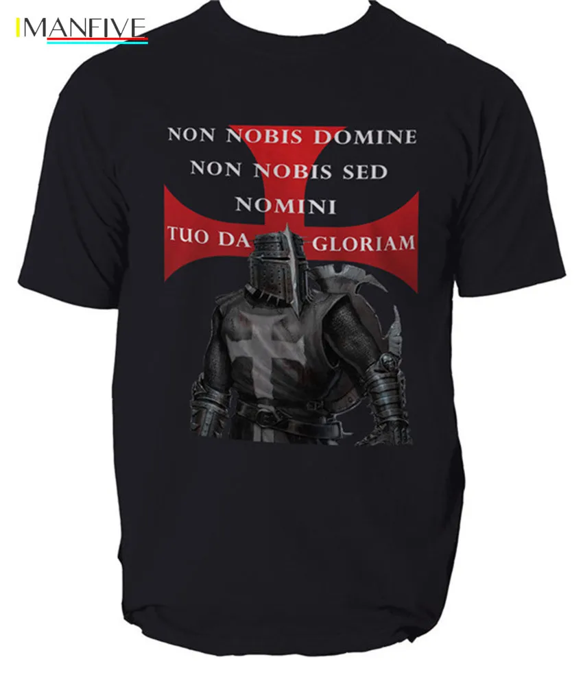 

Templar T Shirt Knights New Knight Teutonic Crusader Cotton Tshirt Cool Casual Pride T-shirt Large Size