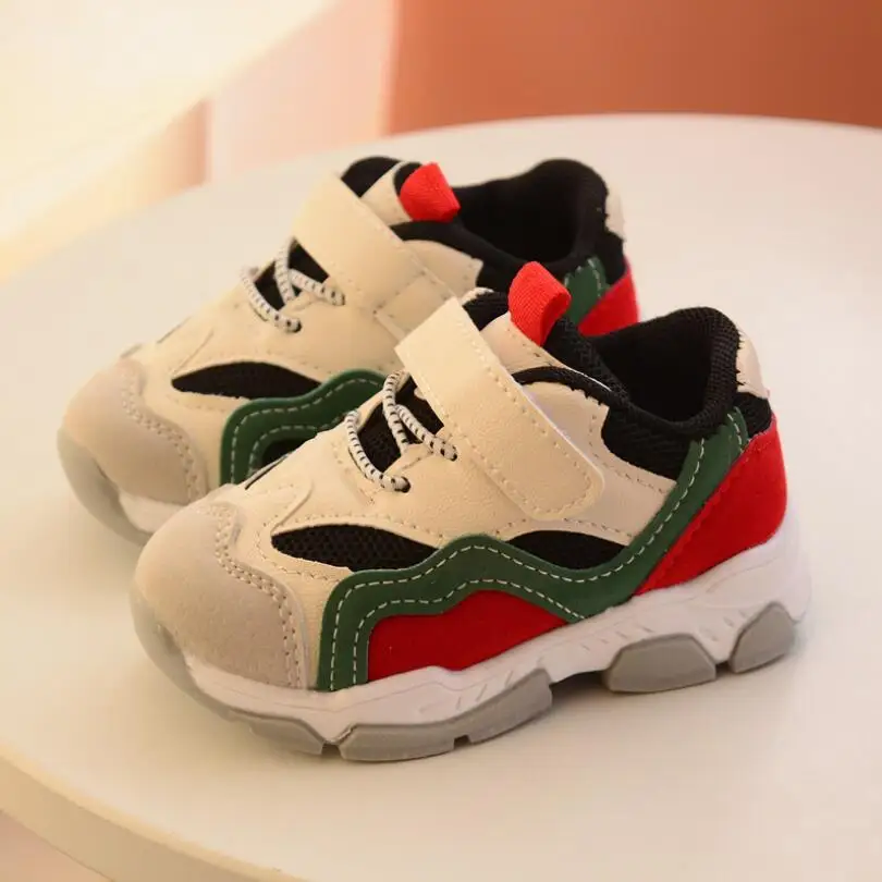 childrens shoes leather sneakers for girls Pink shoes for kids Green kids shoes boys orange shoes for children