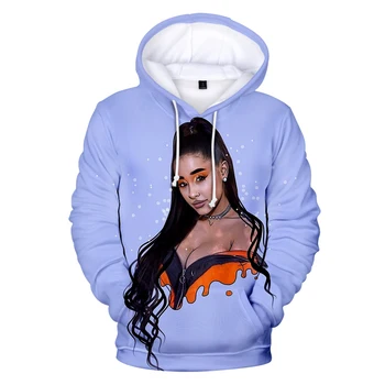 

Ariana Grande Fashion New Sale Hip Hop Harajuku Hoodie 3D Hooded Sweatshirt Women/Men O Collar Street Top 3D Hoodie xxs-4xl