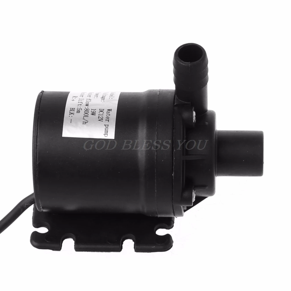 Water Pump 800L/H 5m DC 12V Solar Brushless Motor Water Circulation Submersible Water Pump Solar