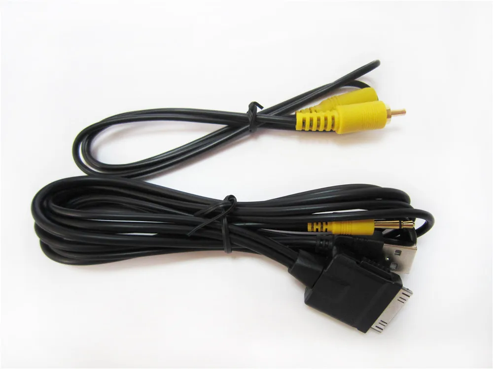 Бесплатная доставка! OEM SONY Аудио Видео USB RC-202iPV Кабель-адаптер для iPod iPhone XPLOD