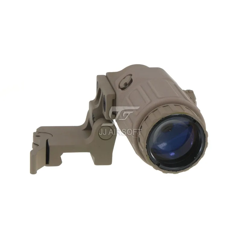 JJ Airsoft 3x лупа Killflash и 55x5x8 red dot (черный/коричневый) купить получить один бесплатный Killflash/убийство вспышки