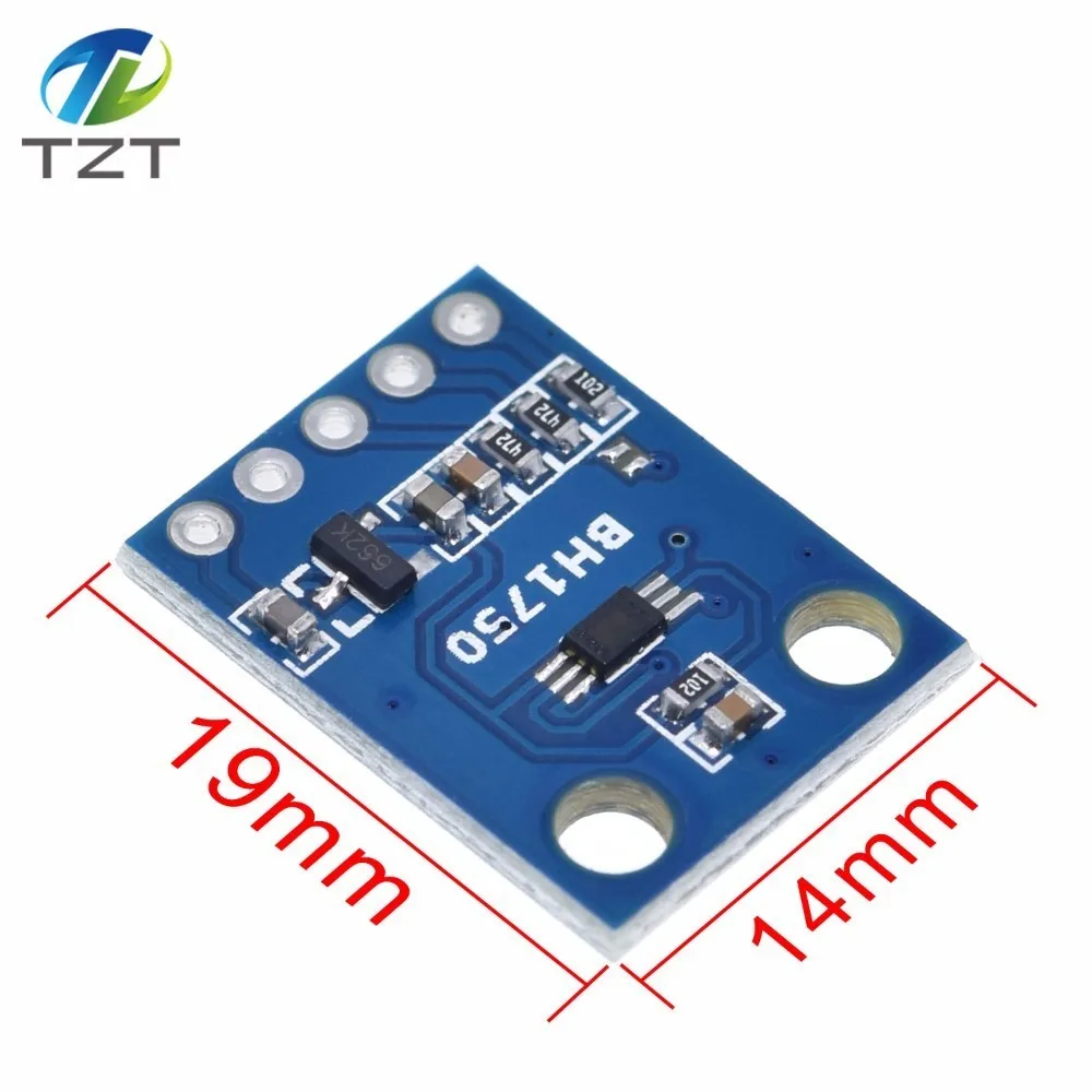 1 шт./лот GY-302 BH1750 чип светильник интенсивность светильник Модуль