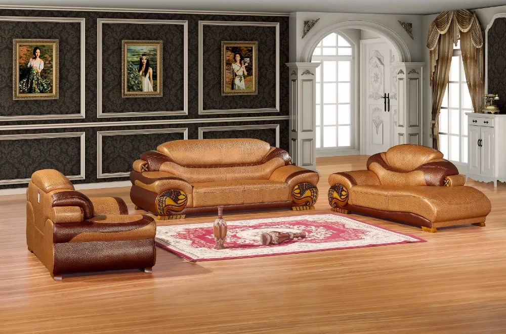 2018 Limited Time-limited Sectional Sofa Beanbag Armchair Yg Furniture Sofa Set With Genuine Leather Corner Modern