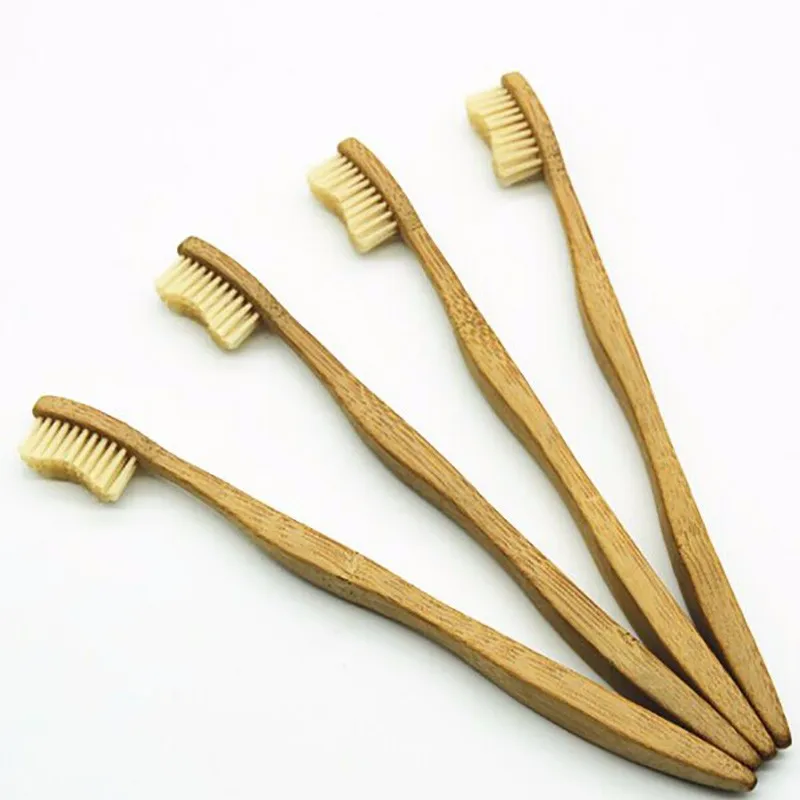 Peças de Bambu Escova de Dentes Impressão do Logotipo o Serviço do Oem Logo Impressos Personalizados Quantidade Mínima 100 Extra Macio Peças 8 16 O Serviço DO OEM Logo Impressos Personalizados