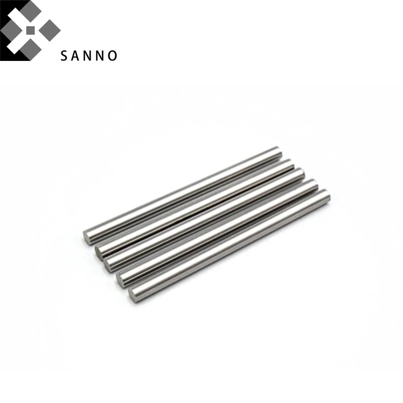 

10pcs High hardness tungsten steel rod D1mm -D5mm polished carved round bar for solid drilling tools, alloy turning cutter