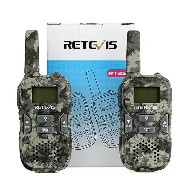 Retevis rt33 mini walkie talkie 2 pçs