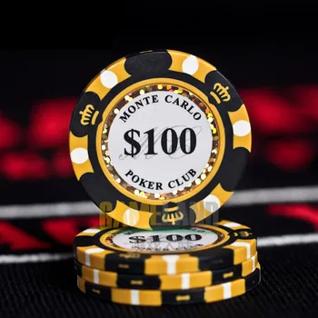 Jetons de Poker en céramique Style Monte Carlo 1