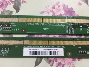 

A Pair HV4300UB-N41 XPCB-L P/N:47-6001453 6001452 LCD Panel PCB Part