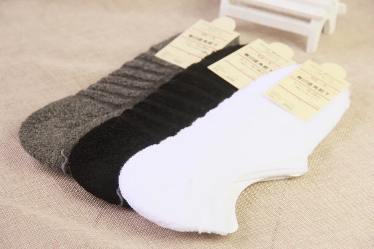 Короткие носки Для женщин модные однотонные Цвет хлопковые носки низкой цене из Китая