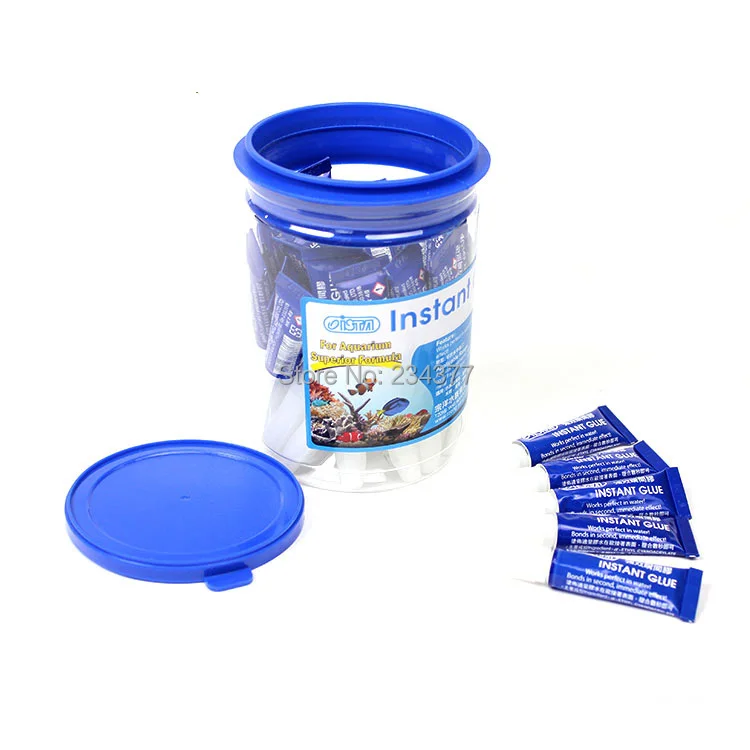 

ISTA brand Coral frags sps base and water plants moss fixed to rock aquarium instant glue