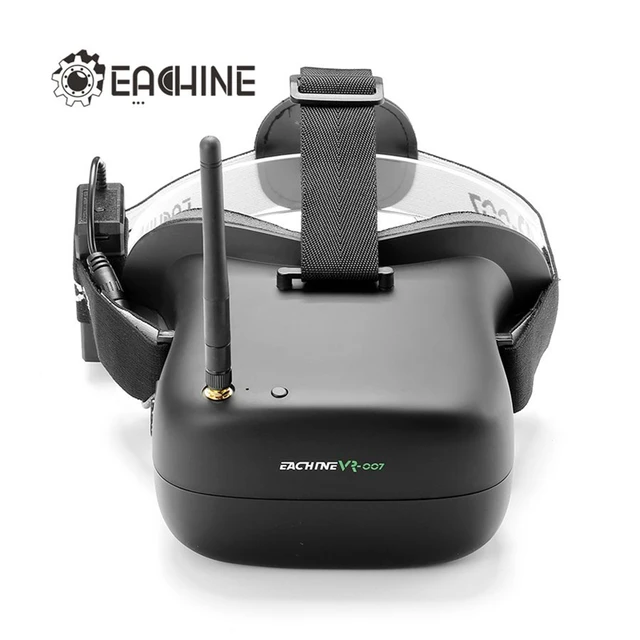 Hot New Eachine VR-007 Pro VR007 5.8G 40CH HD Goggles Video Glasses 4.3 Inch With 7.4V 1600mAh Battery For FPV Multicopter _ - AliExpress Mobile