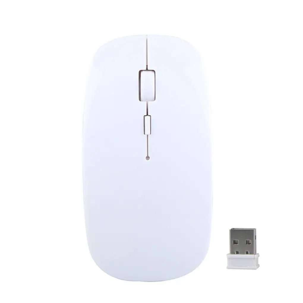 Wireless Mouse 1600DPI 4 Buttons Ergonomic 2.4GHz Cordless Mice for PC Desktop Laptop Windows Computer