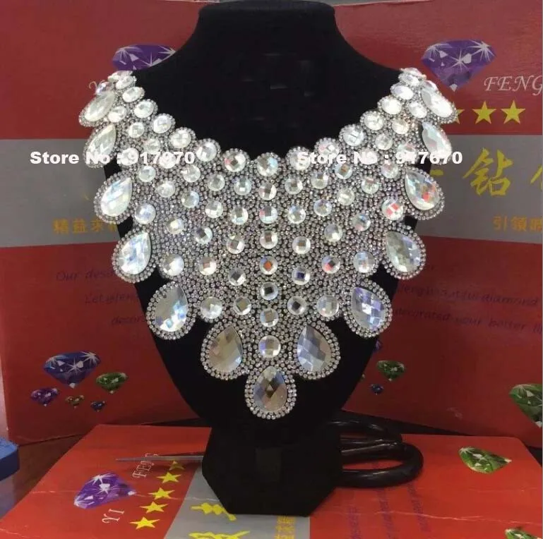 Crystal Rhinestones Applique (1)