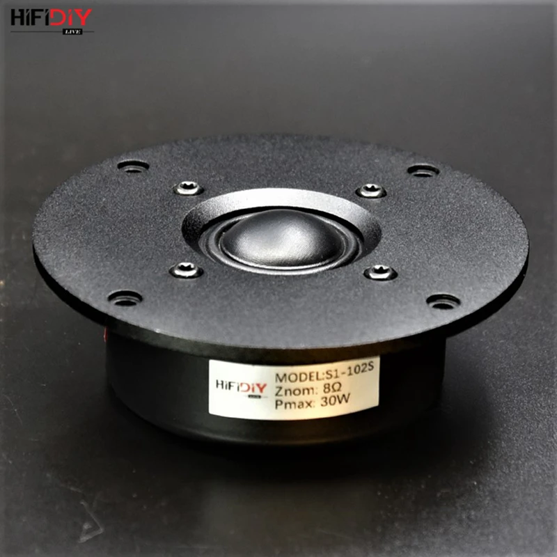 Динамик HIFIDIY LIVE hifi 4 дюйма 5 черный динамик с шелковой мембраной 8 Ом 30 Вт Φ Speaker X1S 100