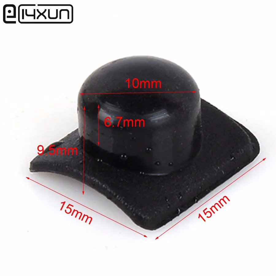 2pcs 15*15mm Flashlight Switch Cap Electronic DIY Parts Accessories Zoom Key for LED Torch | Обустройство дома