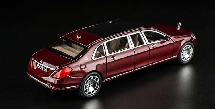 KIDAMI Maybach модель автомобиля из сплава 1:24 модель автомобиля из сплава Детский мальчик звук и светильник