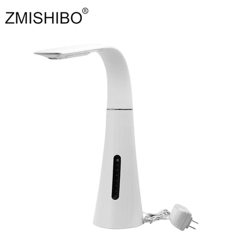 

ZMISHIBO LED Reading Lamps AC110V-240V 7W Dimmable Eye Protection Desk Lights Royal Silica Gel Flexible Table Lamp White 5500K