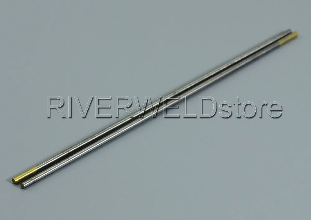 1.5% вольфрамовый стержень сварочный электрод Tig WL15 Gold 2 4*150 мм и 3/32 &quotx6&quot x10PK|electrode