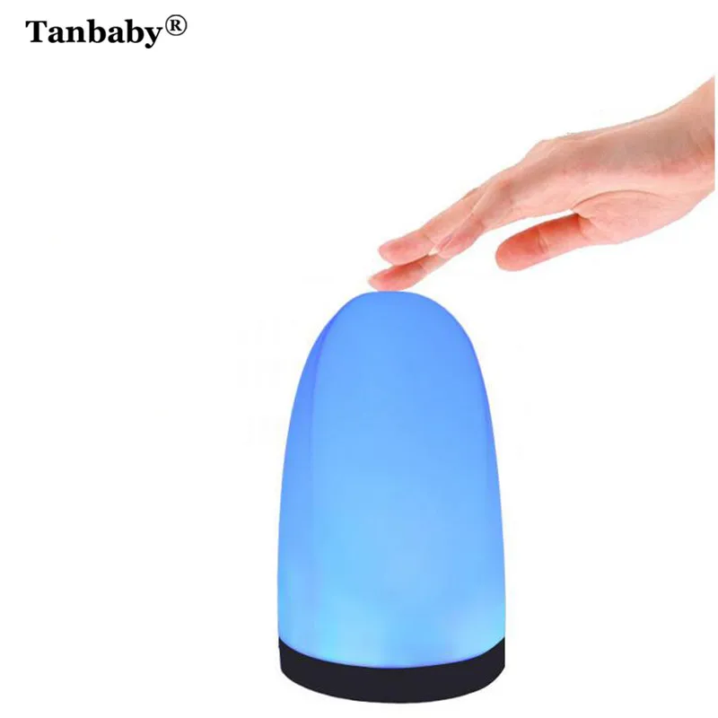 

LED Bedside Table Lamps Touch Lamp Night Warm White Light RGB Color USB Power supply Bedrooms Living Room Night light