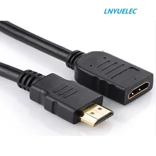 200PCS/LOT HDMI Extension Cable 1M/2M/3M/5M male to female 4K 3D 1.4v HDMI Extended Cable for HD TV LCD Laptop PS3 Projector hagibis hdmi extension cable male to female 4k 3d 1 4v hdmi extended cable 1m 1 5m 2m 3m 5m for hd tv lcd laptop ps3 projector