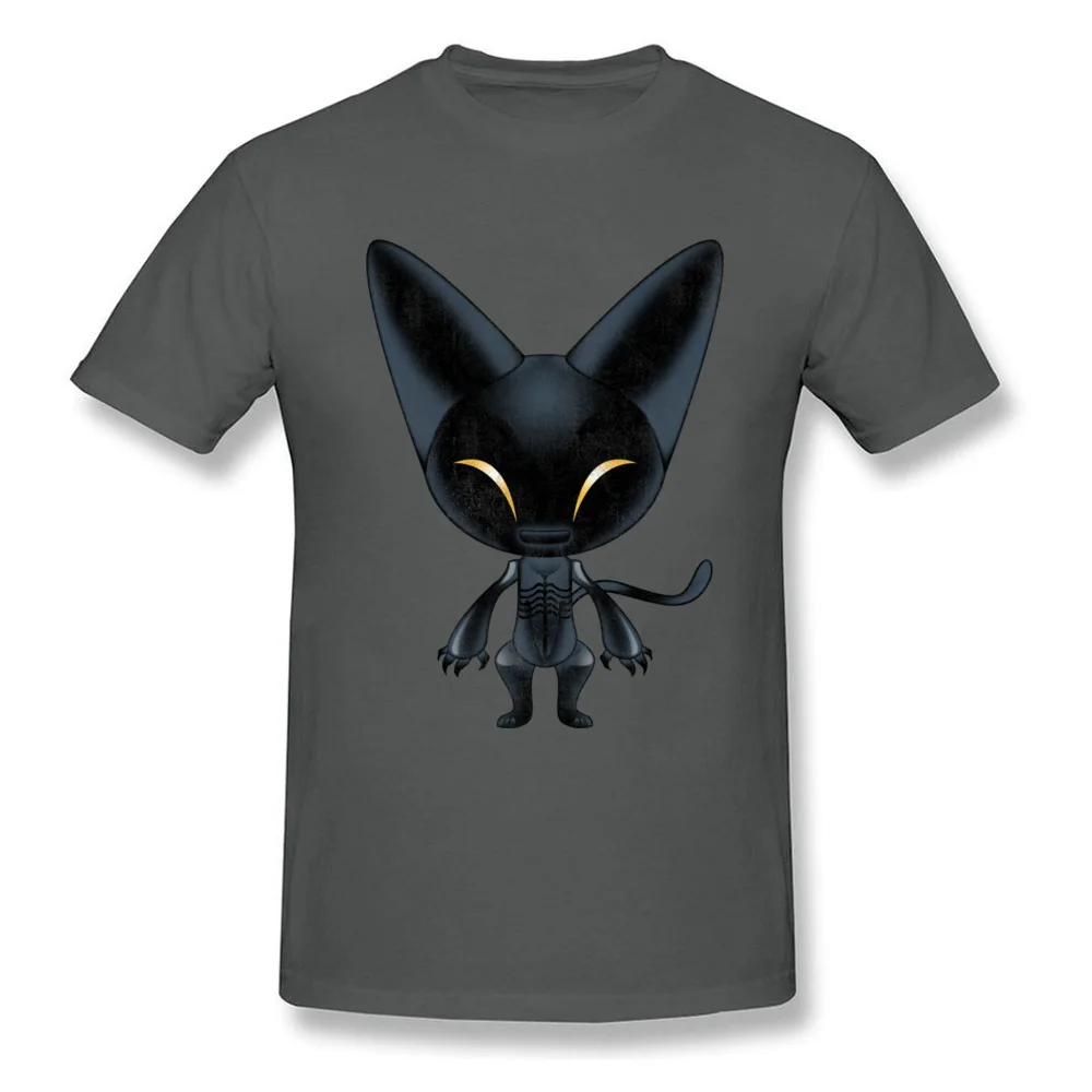 HW Cat Black Birthday Summer Pure Cotton Round Collar Boy Tops & Tees Crazy Sweatshirts Coupons Short Sleeve T-Shirt HW Cat Black carbon