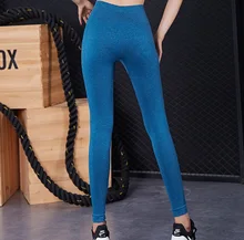 

FRECICI Women Seamless Yoga Pants High Wait Seamless Sports Yoga Leggings Workout Gym Fitness Sports Pants Energy Leggings