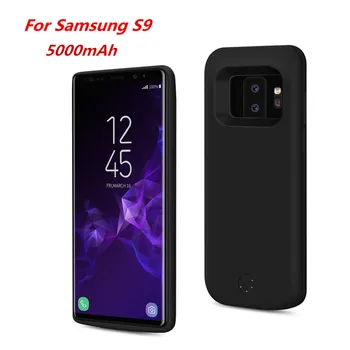 

ZKFYS 5000mAh Portable Ultra Thin Fast Charger Battery Case For Samsung Galaxy S9 External Backup Power Bank Battery Case