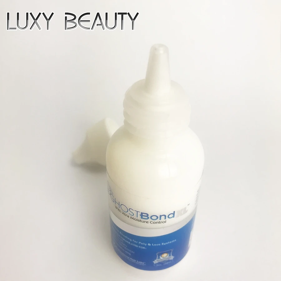 5 Bottles Lace Wig Glue Wig Weaving Hair Replacement Adhesive Hair Extension Headgear Hair Piece Invisible Glue 1.3 fl oz