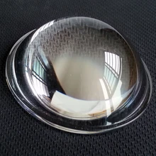 Диаметр 100 мм высота 22 мм Высокая мощность СВЕТОДИОДНЫЙ из оптического стекла объектив, уличные фонари, взрывозащищенный светодиодный светильник выпуклые линзы