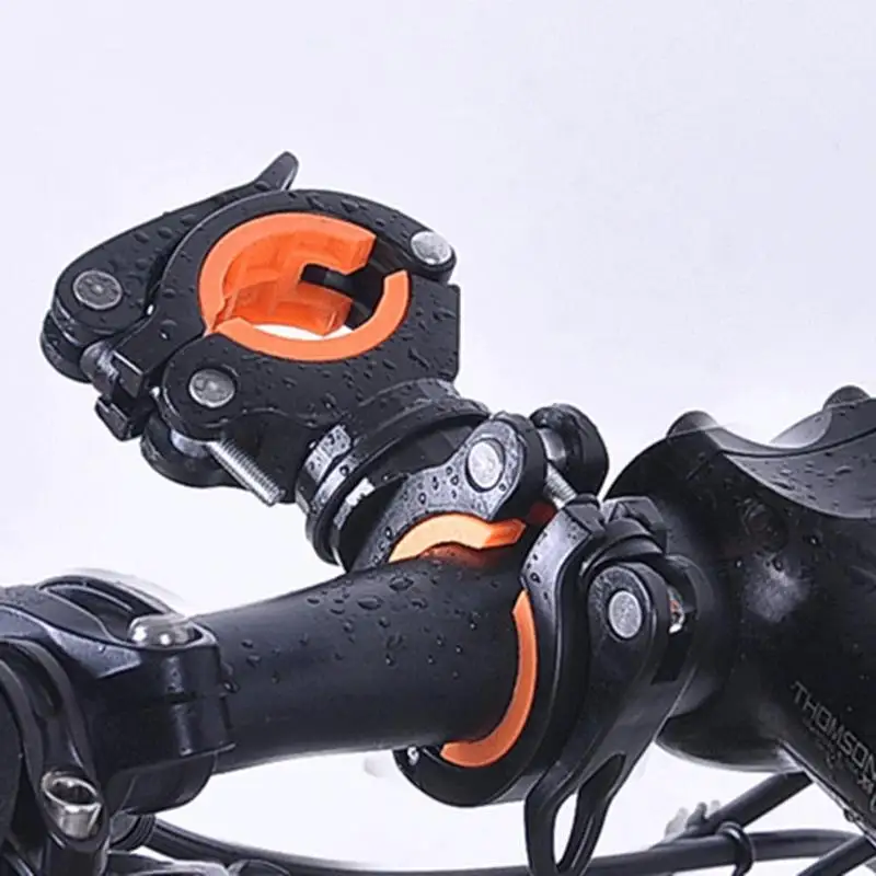 

MTB Road Bike Rack 360 Degree Rotation Universal Headlight Holder Flashlight Rack Cycling Mount Bracket Clip Bicycle Accessories