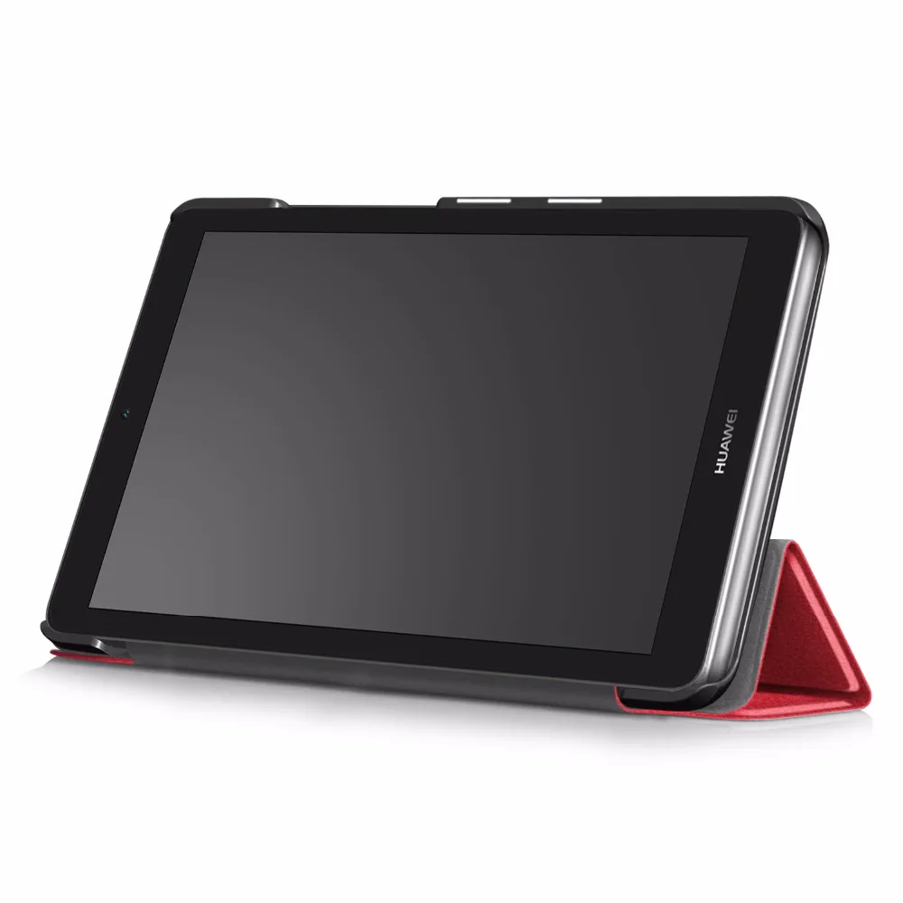 Gligle KST tri-складной Стенд кожаный чехол для Huawei MediaPad T3 7.0 bg2-w09 жесткий корпус 30 шт./лот