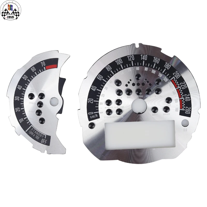 Новый стикер лазерного тахометра и Speedmeter для Mini Cooper F55 F54 F56 F57 F60 (2