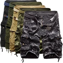 Для мужчин s брюки-карго Шорты для женщин Фирменная Новинка армия камуфляж Шорты для женщин Для мужчин хлопок Pantalon corto Hombre Повседневное Camo Шорты для женщин бермуды плюс Размеры