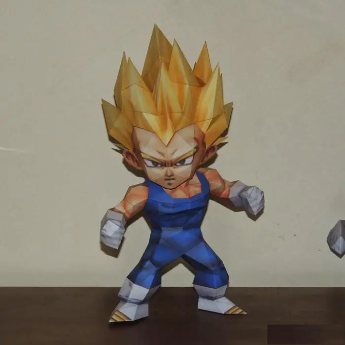 DRAGON BALL бета Мессия в версии 3D бумажная модель сделай сам