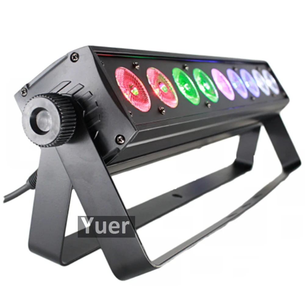 4Pcs/Lot LED Wash Wall Lights 9x10W RGBW4IN1 Pixel Point Control Running Horse Wall Washer Light For DJ Disco Bar Party Lighting