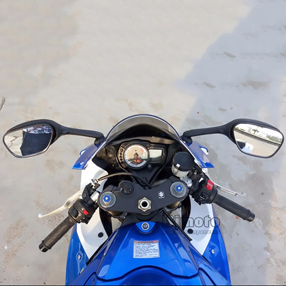 BJMOTO мотоциклетные боковые зеркала с поворотниками, светильник, спортивный велосипед, зеркала заднего вида для Suzuki GSXR 1000 GSXR 600 750