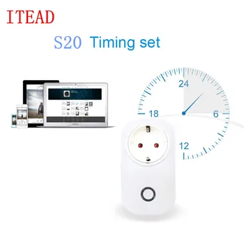

Sonoff S20 Wifi Smart Socket Smart Home Wireless Remote Control Timer Socket EU US UK CN Plug 10A 2200W Wifi Power Supply Plug
