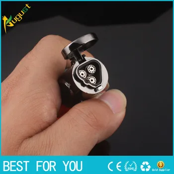 

100pcs/lot High Quality Guarantee Windproof Triple Cigar Lighter Refillable Butane Gas Cigarette Cigar Windproof case