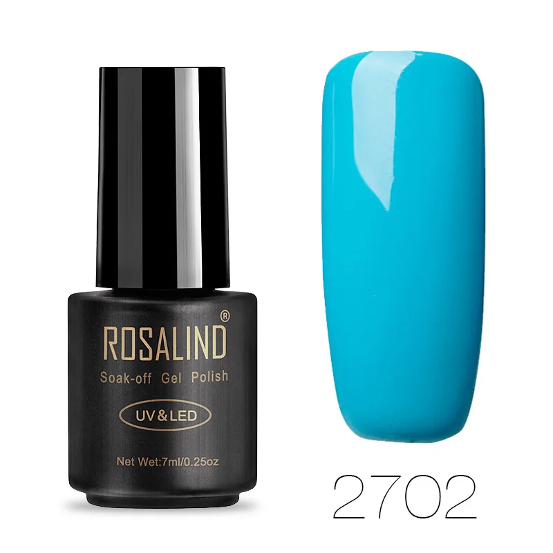 RA2702 ROSALIND Гель-лак для ногтей основа под лак праймер впитывающий гель Гибридный лак Полупостоянный дизайн ногтей верхнее покрытие лак - Цвет: RA2702