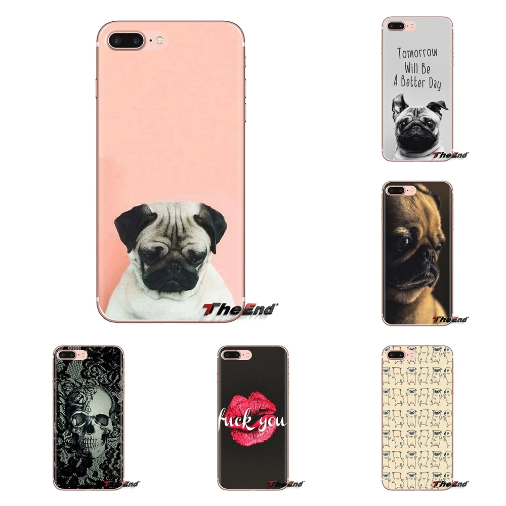 Silicone Cover For Xiaomi Mi4 Mi5 Mi5S Mi6 Mi A1 A2 5X 6X 8 9 Lite SE Pro Max Mix 2 3 2S Penguin Pug Dog Girls Graffiti Skull |