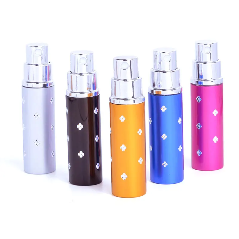 

10ml Mini Refillable Empty Atomizer Perfume Bottle Scent Pump Spray Case Travel Parfum Cosmetic Containers Airless Pump