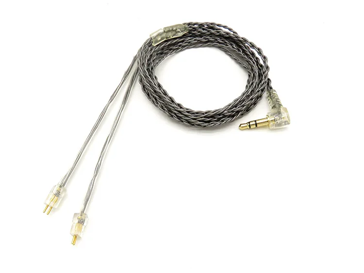 0,78 мм 2 pin для наушников logitech UE TF10 TF15 5pro SF3, обновленный сменный кабель, кабели для гарнитуры для iphone 7, xiaomi, mp3