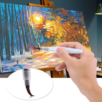 

3Pcs/lots Refillable Art Marker Water Brush Ink Pen Water Color Drawing Painting Calligraphy Illustration Pen Office Stationery