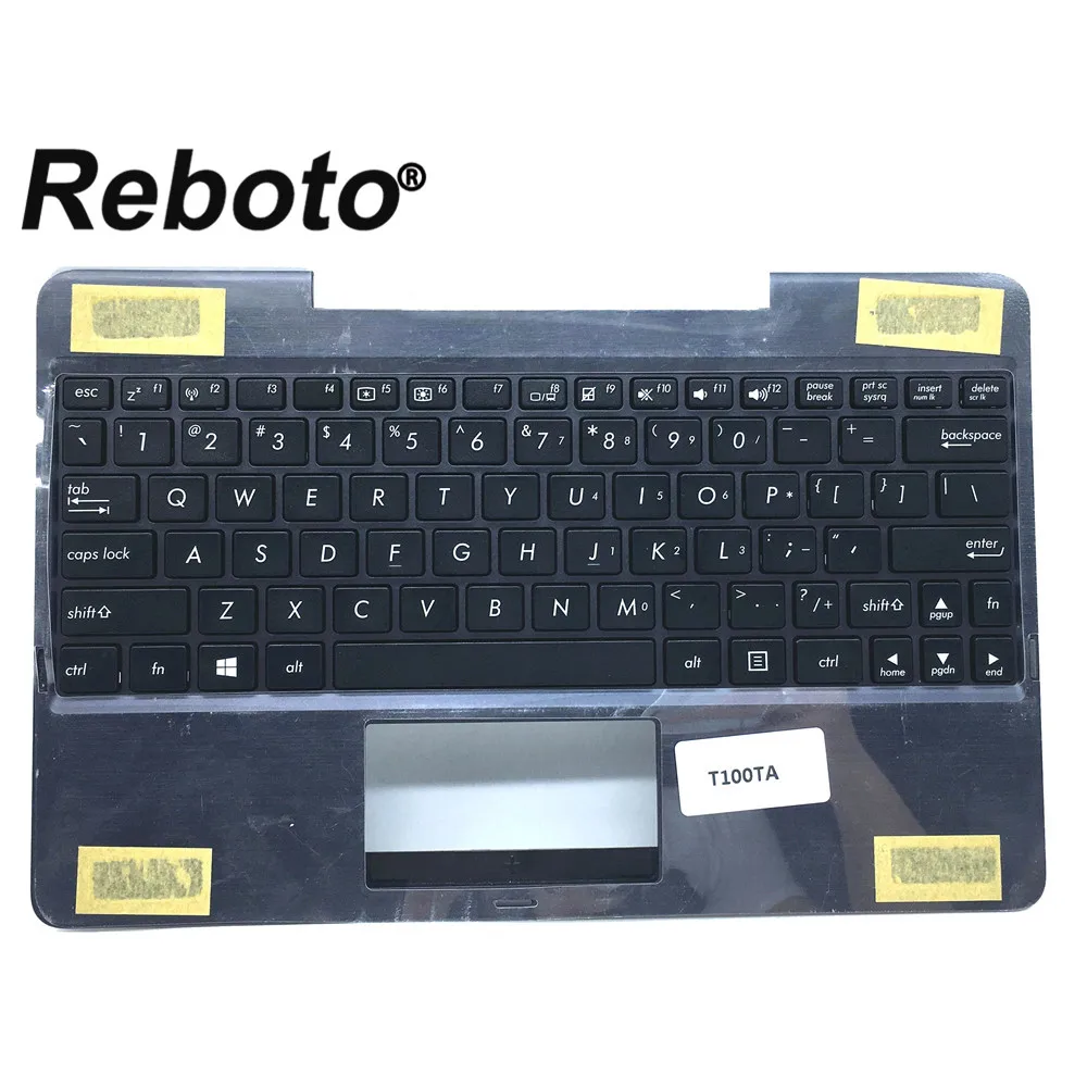 

Reboto NEW Original For ASUS T100A T100C T100T T100TA T100TAF T100TAL T100TAM Laptop Keyboard with case English US Layout Black
